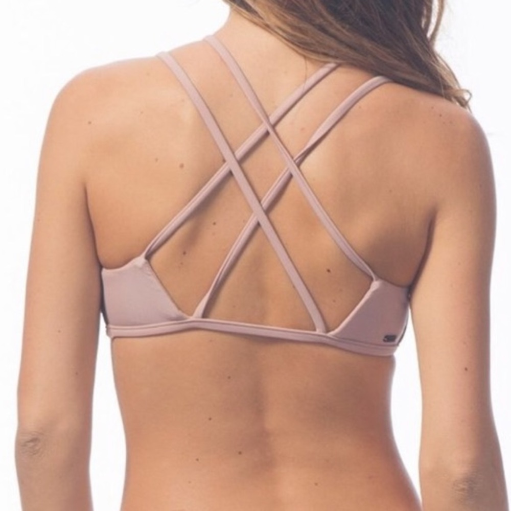 Strappy Rip Curl Bikini Top - Picture 2 of 4